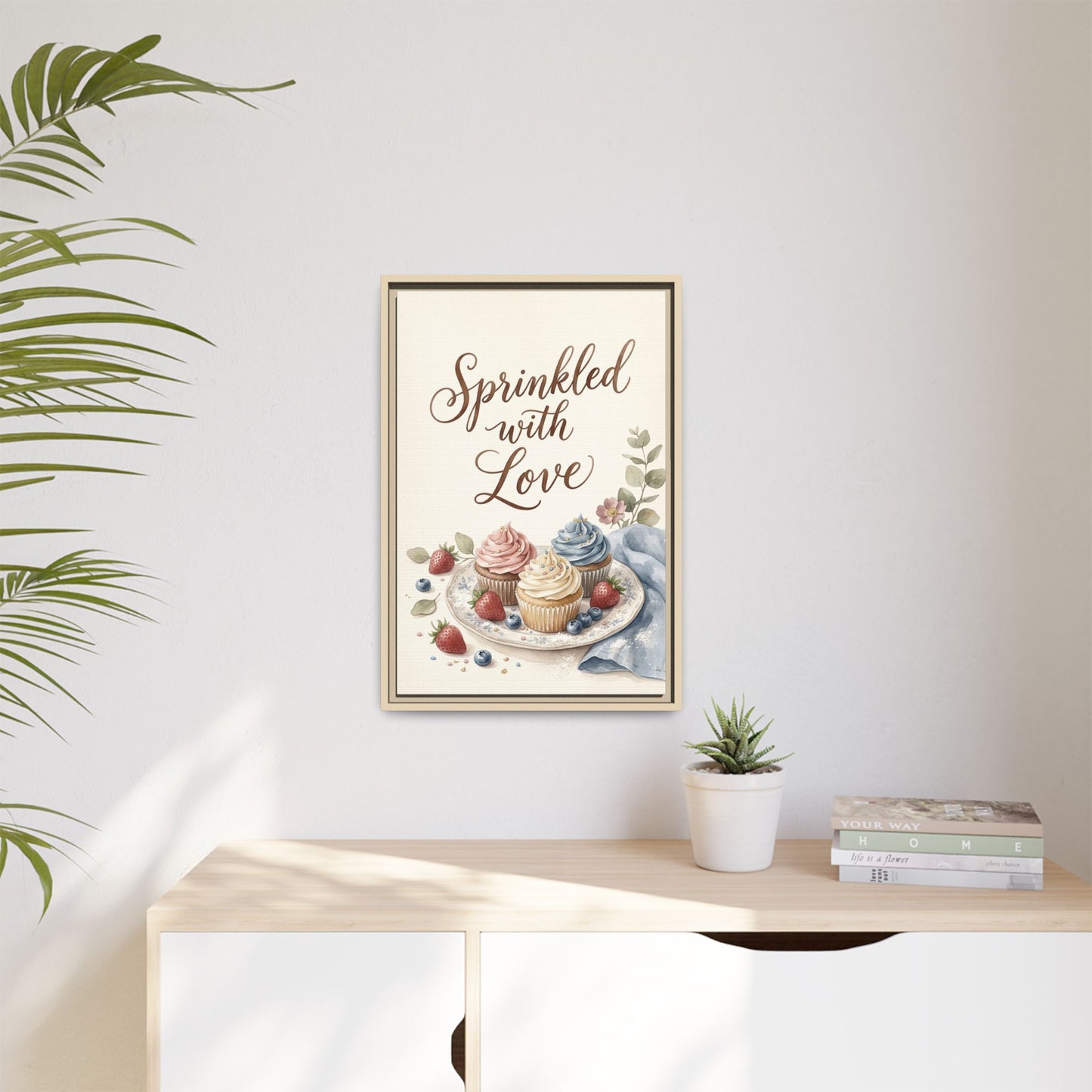 Sprinkled with love Framed