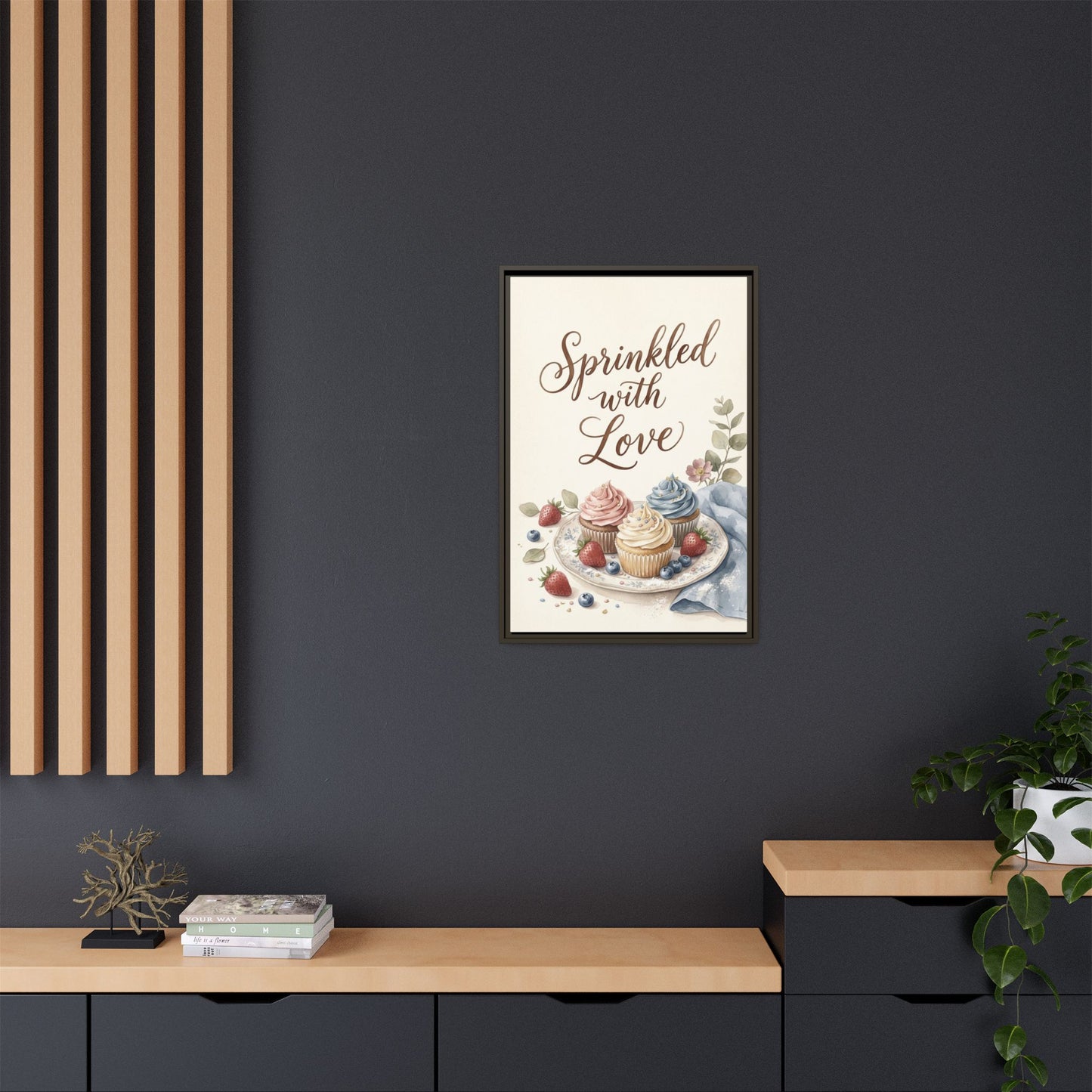 Sprinkled with love Framed