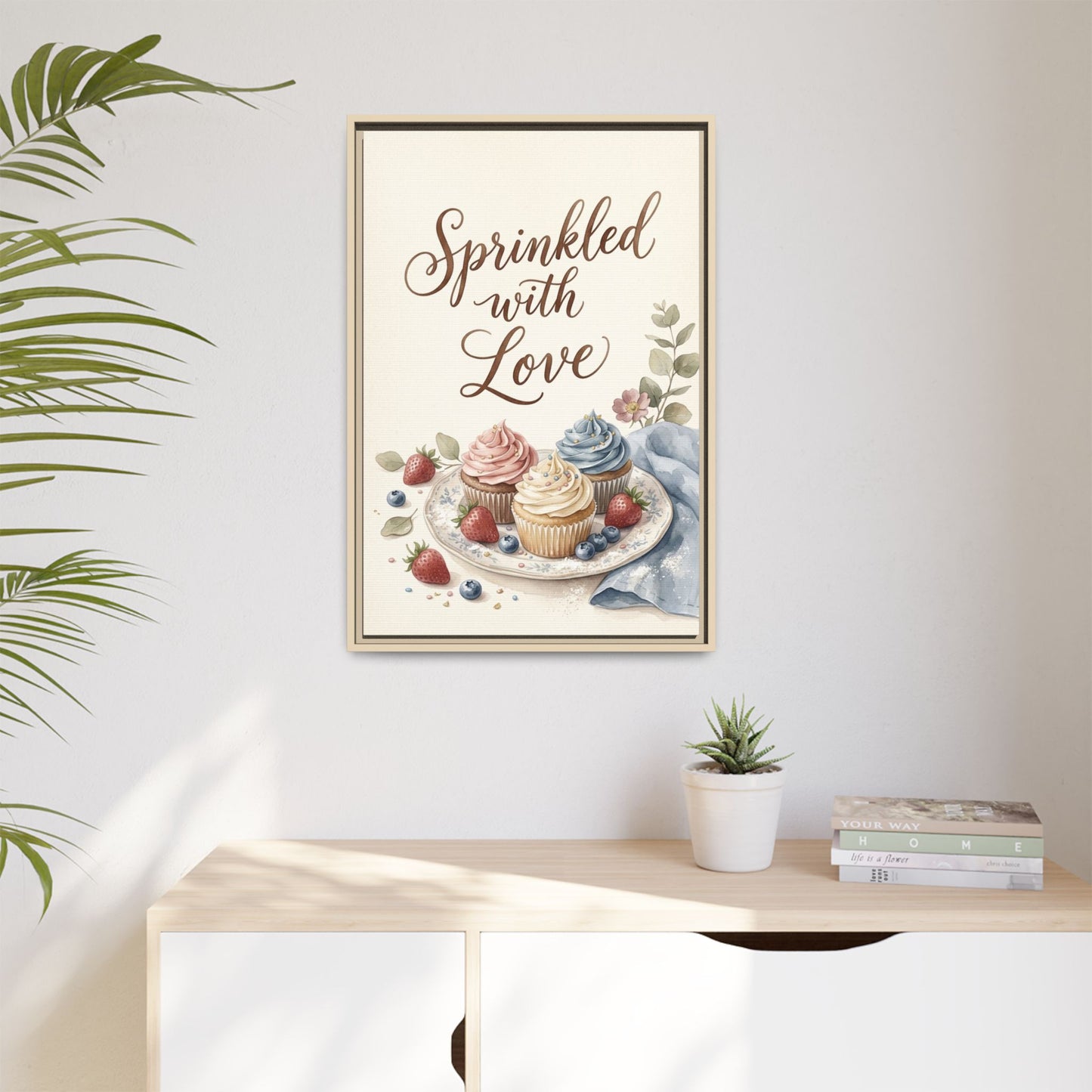 Sprinkled with love Framed