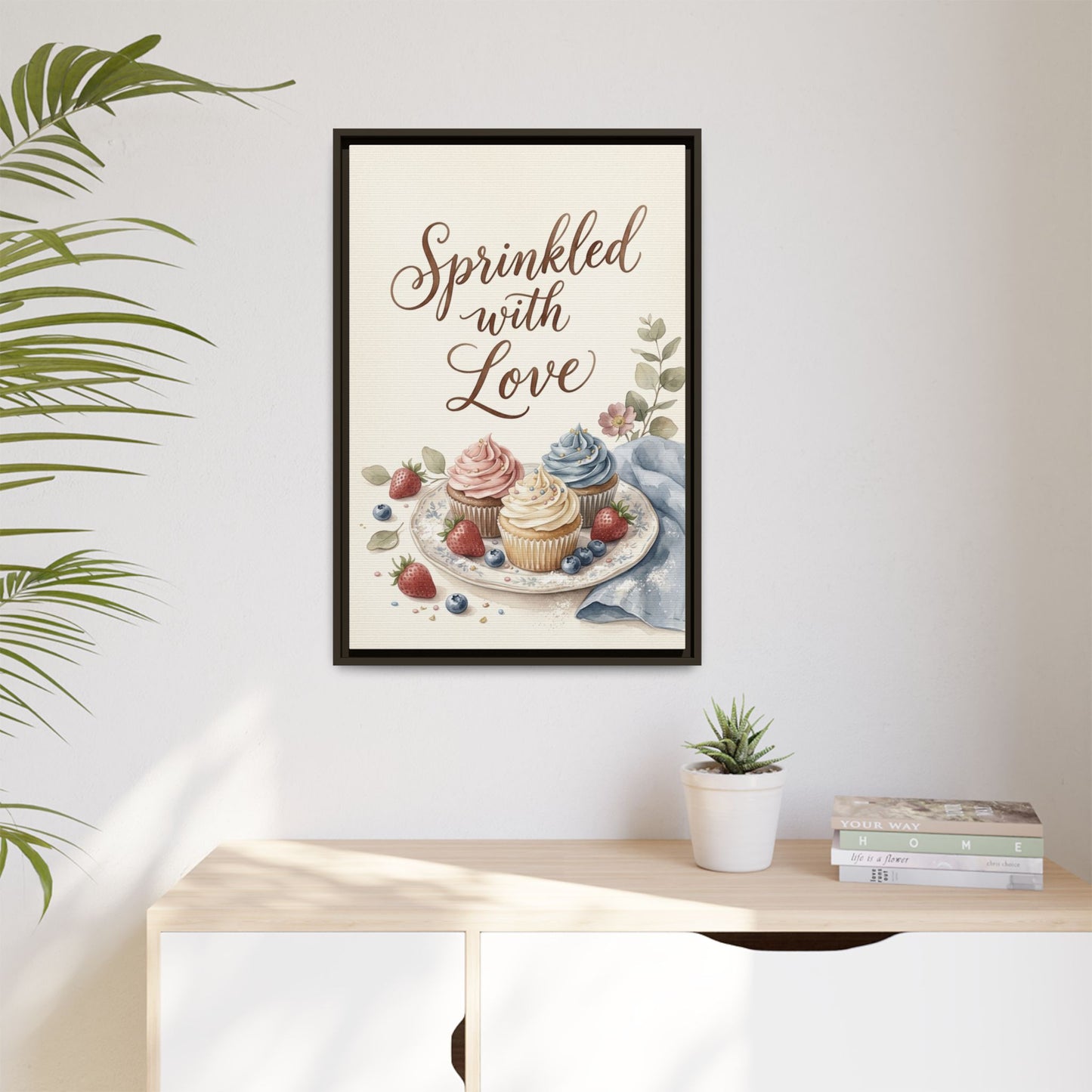 Sprinkled with love Framed