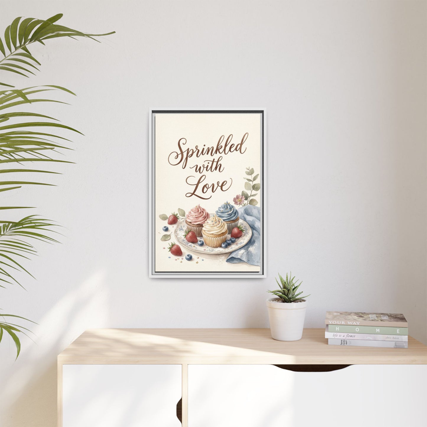 Sprinkled with love Framed
