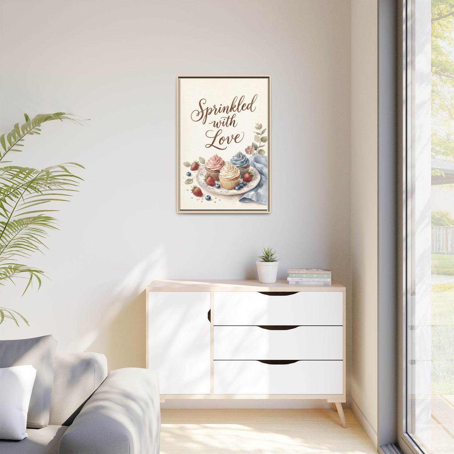 Sprinkled with love Framed