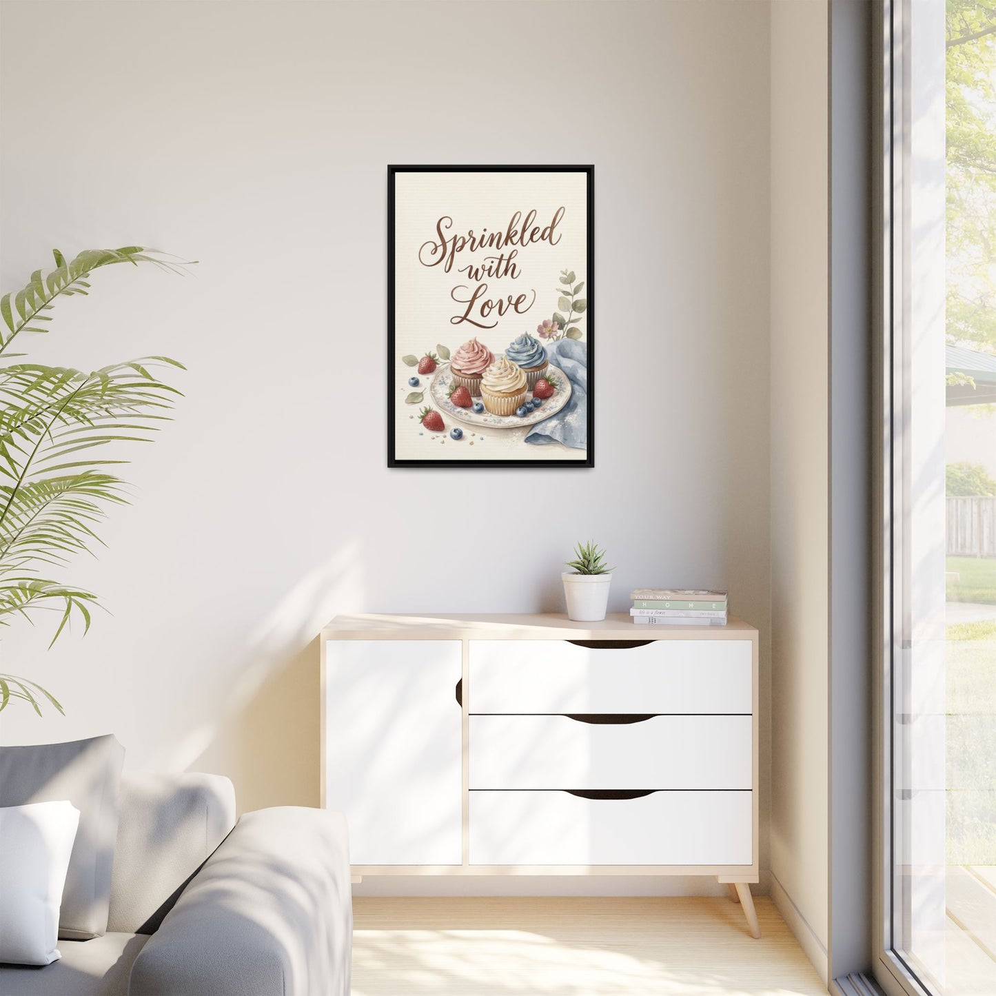 Sprinkled with love Framed