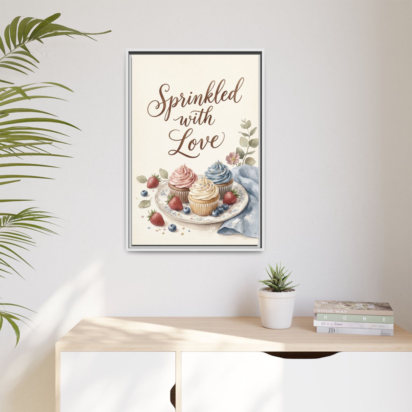 Sprinkled with love Framed