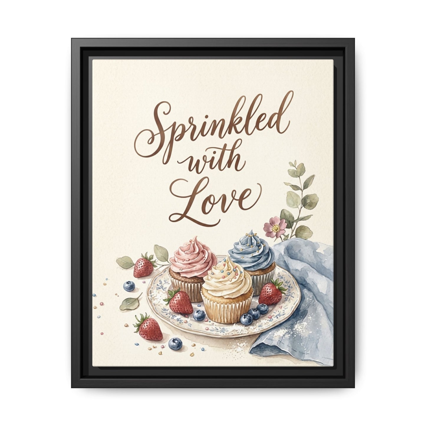 Sprinkled with love Framed
