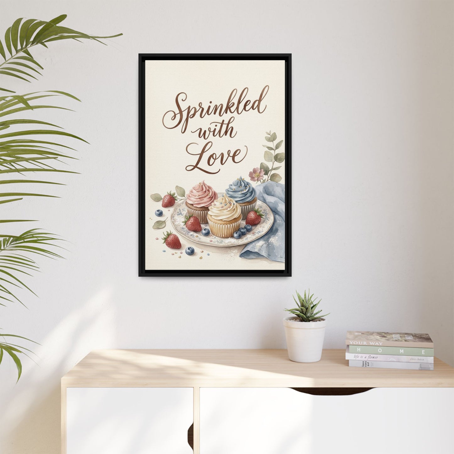 Sprinkled with love Framed