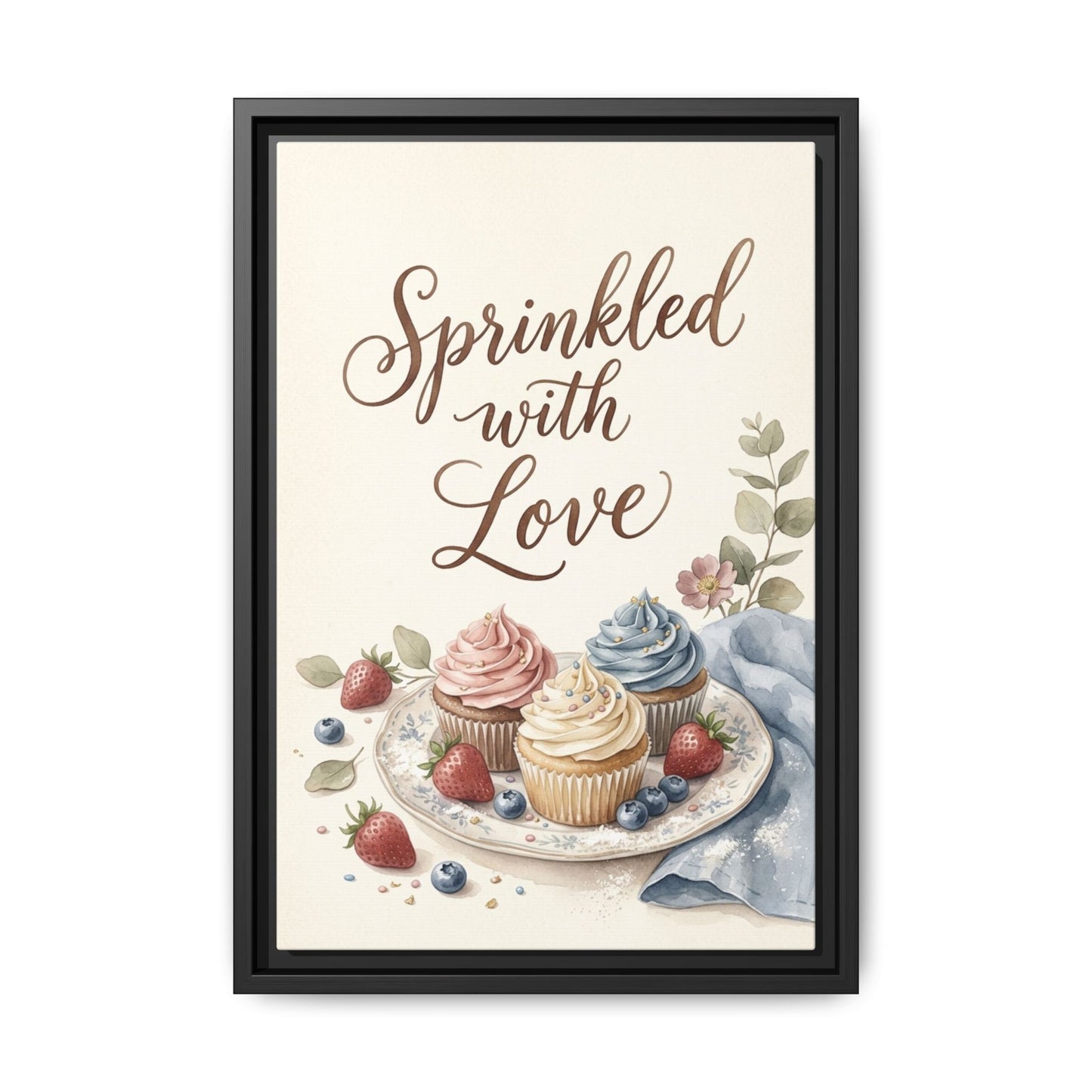 Sprinkled with love Framed