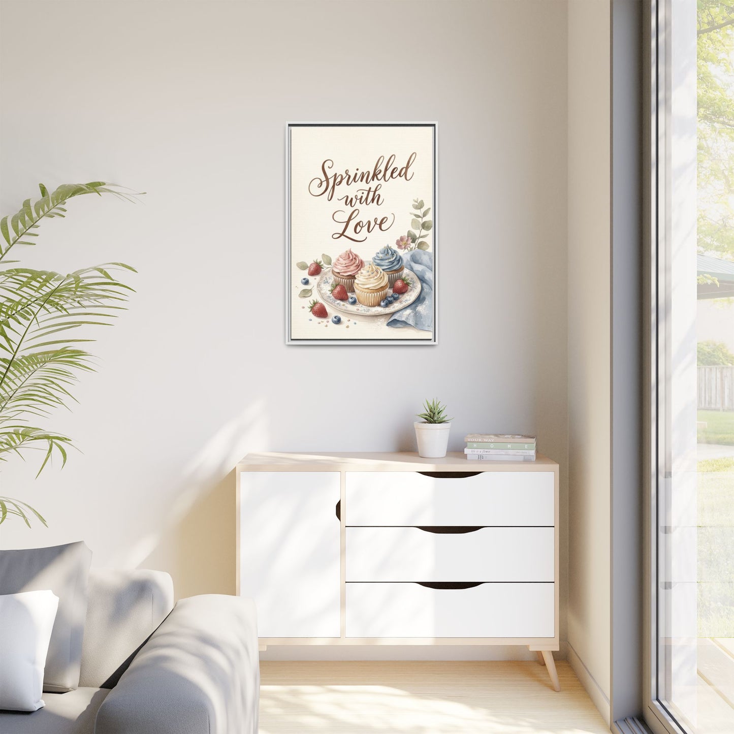 Sprinkled with love Framed