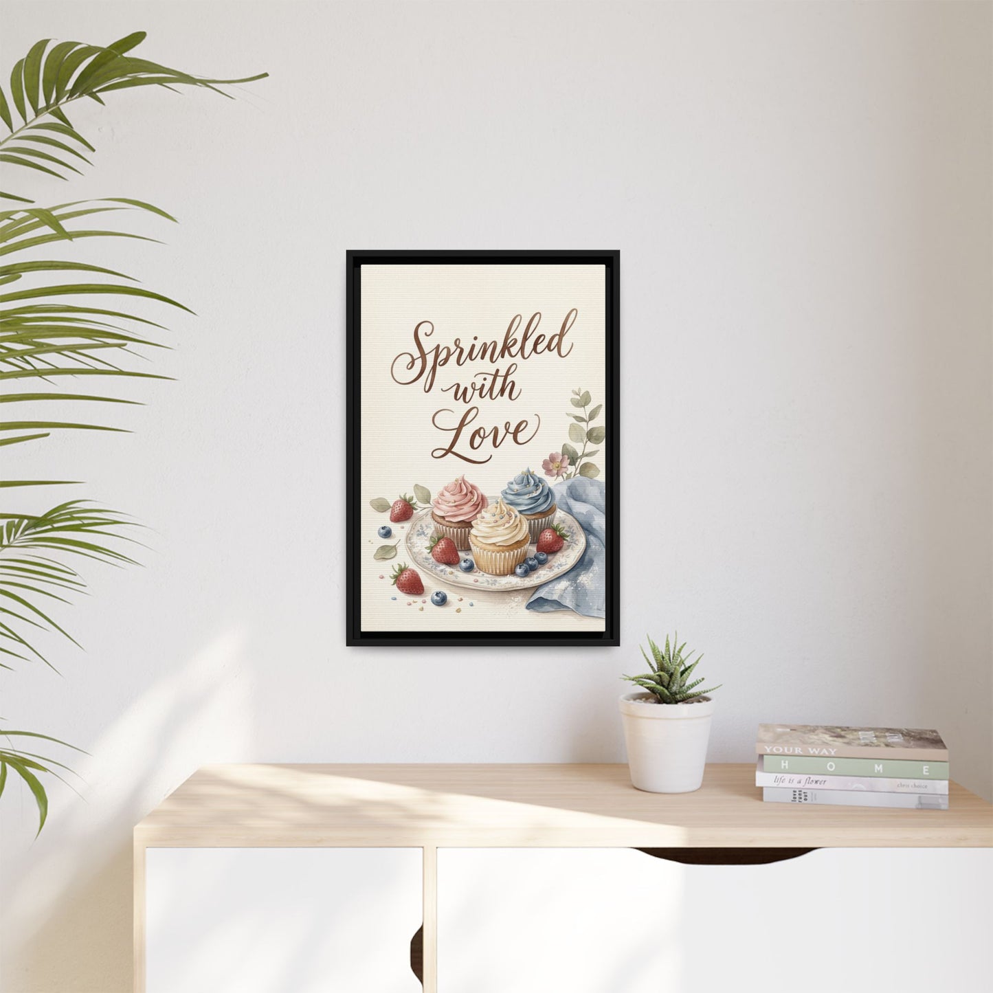Sprinkled with love Framed