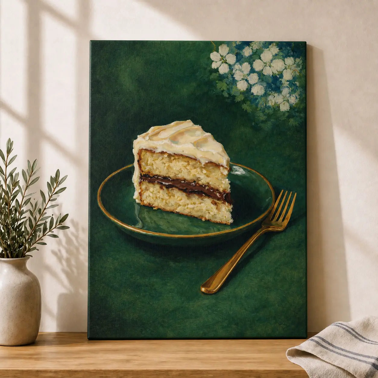 A Slice Worth Savoring | Kitchen Wall Art Canvas