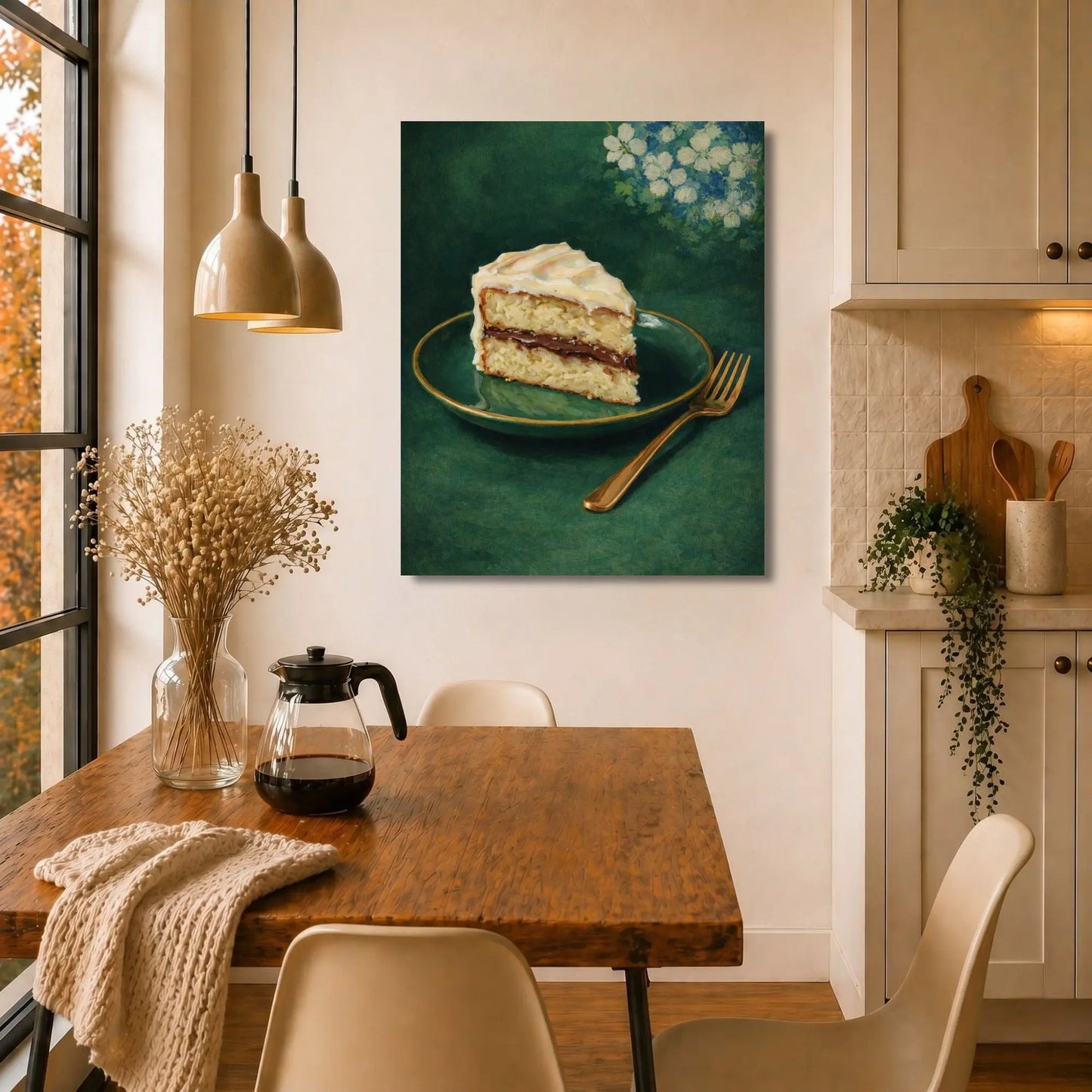 A Slice Worth Savoring | Kitchen Wall Art Canvas