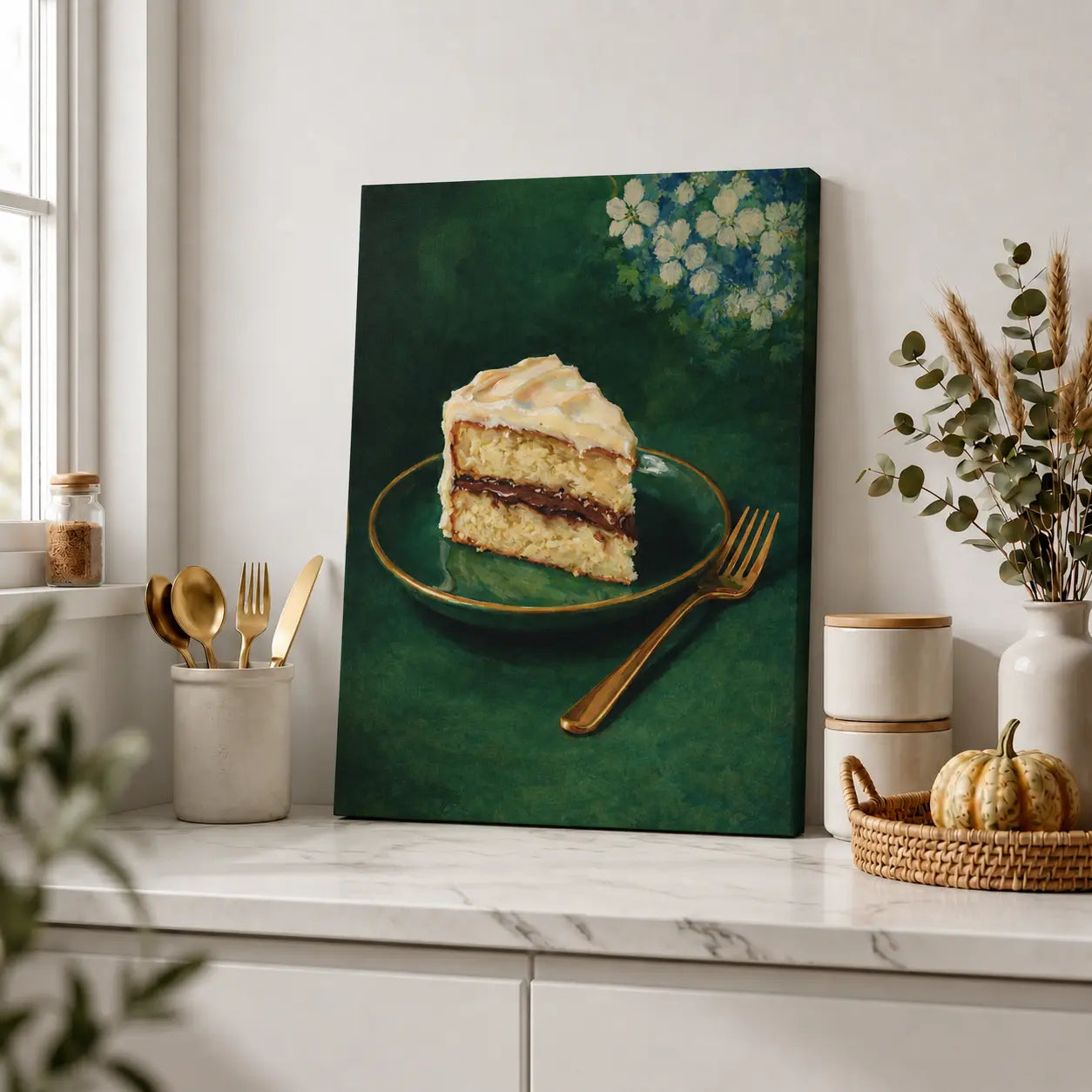 A Slice Worth Savoring | Kitchen Wall Art Canvas