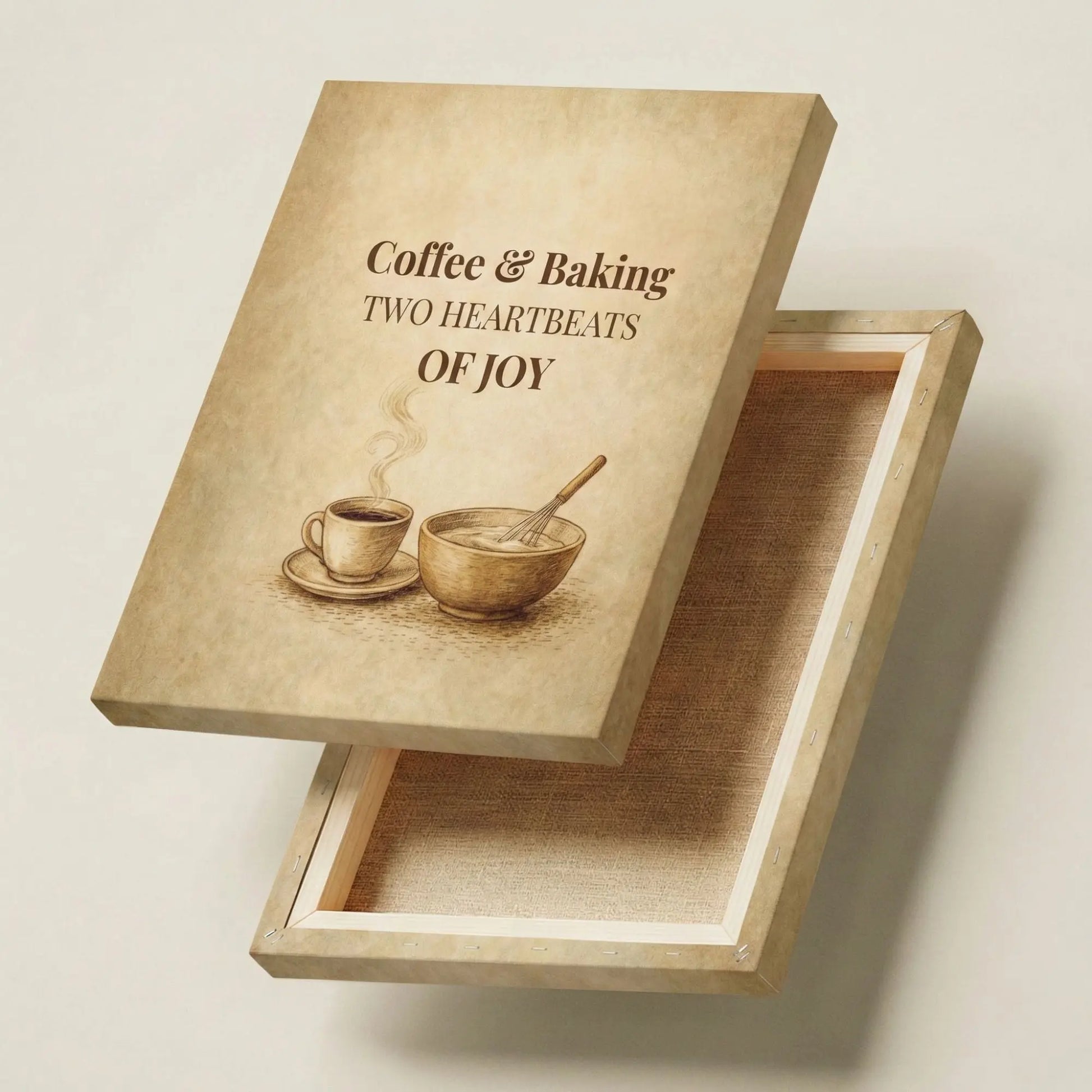 Coffee & Baking | Kitchen Wall Art Canvas
