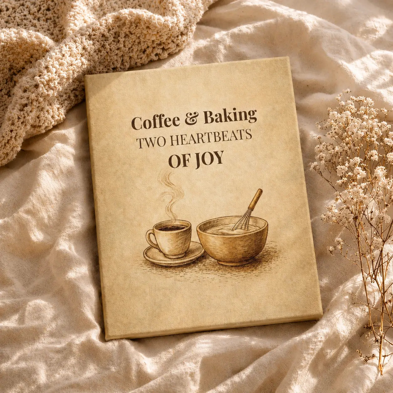 Coffee & Baking | Kitchen Wall Art Canvas