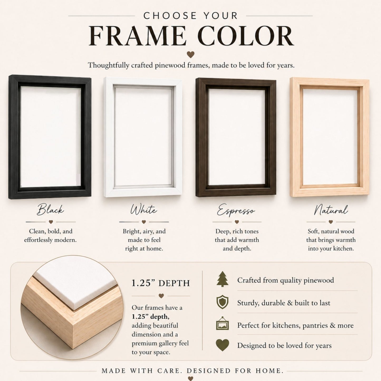 Personalized Baker's Pantry Framed