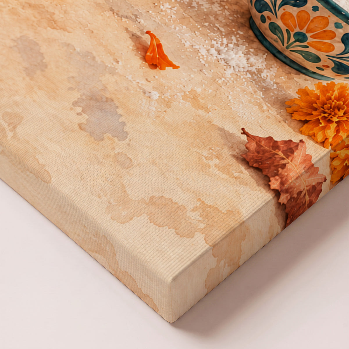 Mexican Wall Art Decor | Framed Wedding Cookies Canvas
