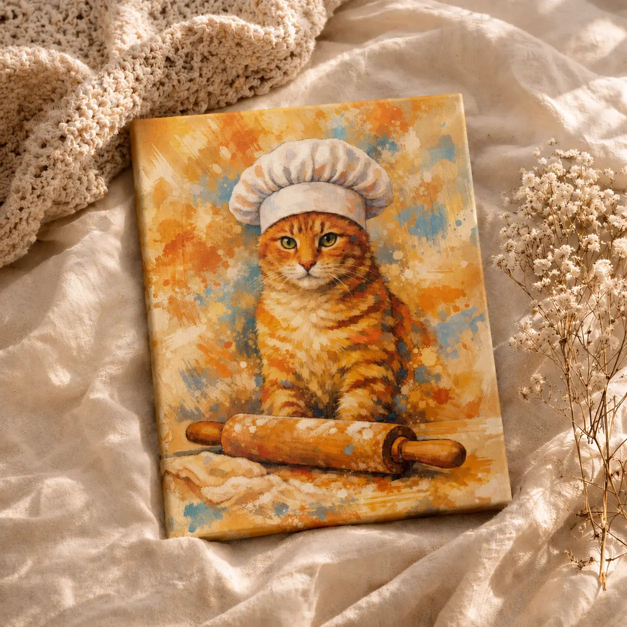 Tabby Baker | Kitchen Wall Art Canvas