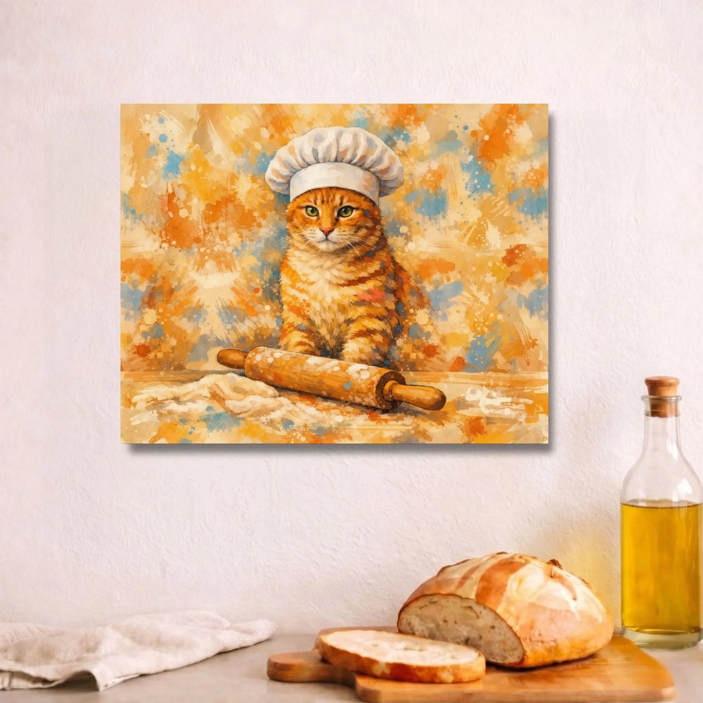 Tabby Baker | Kitchen Wall Art Canvas