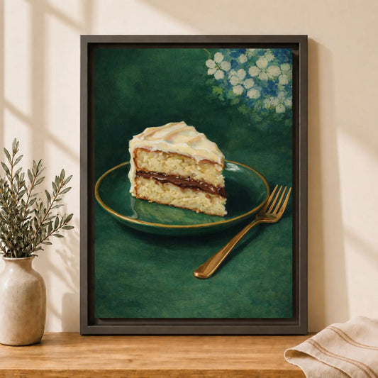 A Slice Worth Savoring | Framed Kitchen Wall Art Canvas